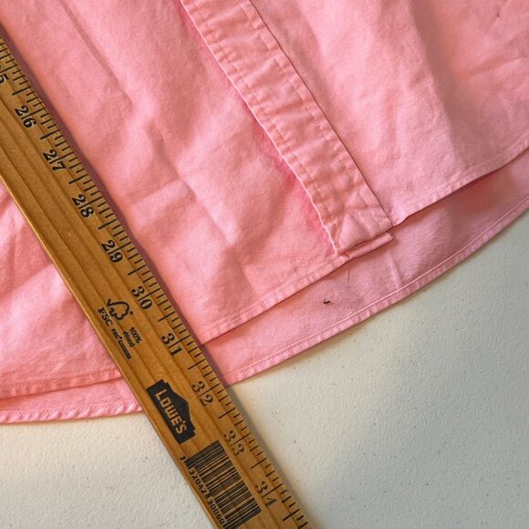 Polo Ralph Lauren Shirt Men’s XL Pink Chambray Classic Fit Pony Oxford - Picture 11 of 12